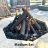 Steel Log Set, 3-sizes 2 Steel Log Set, 3-sizes -Grand Canyon steel log set medium