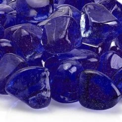 Zircon Midnight Blue Luster Fire Glass 9 Zircon Midnight Blue Luster Fire Glass -Grand Canyon zir midbllst 10 2 2